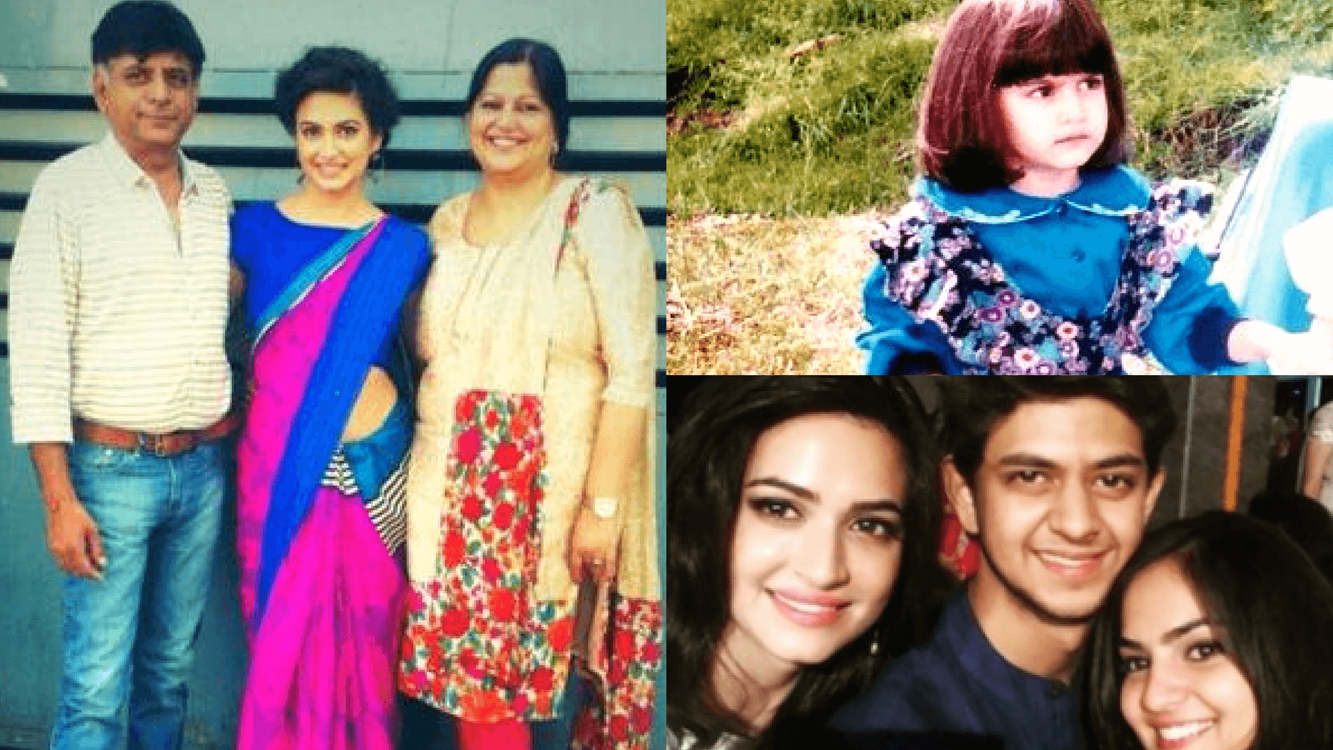 Kriti Kharbanda family photo