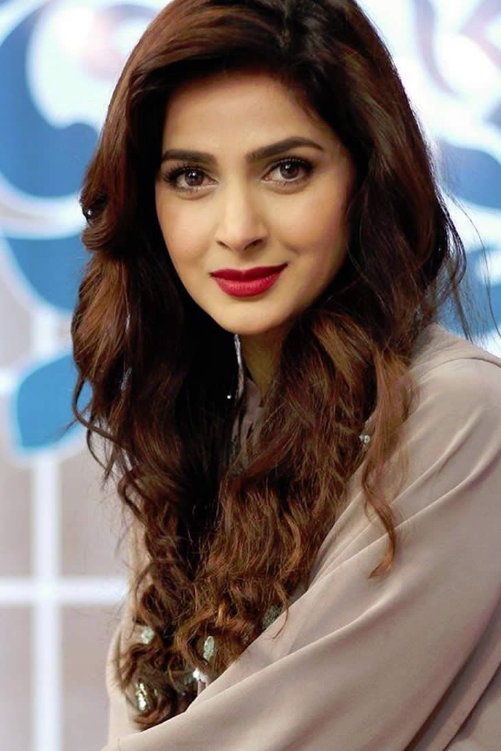 Saba Qamar. 