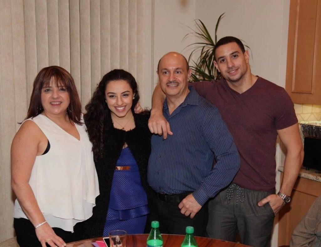 family photograph of Ashley jahabian
