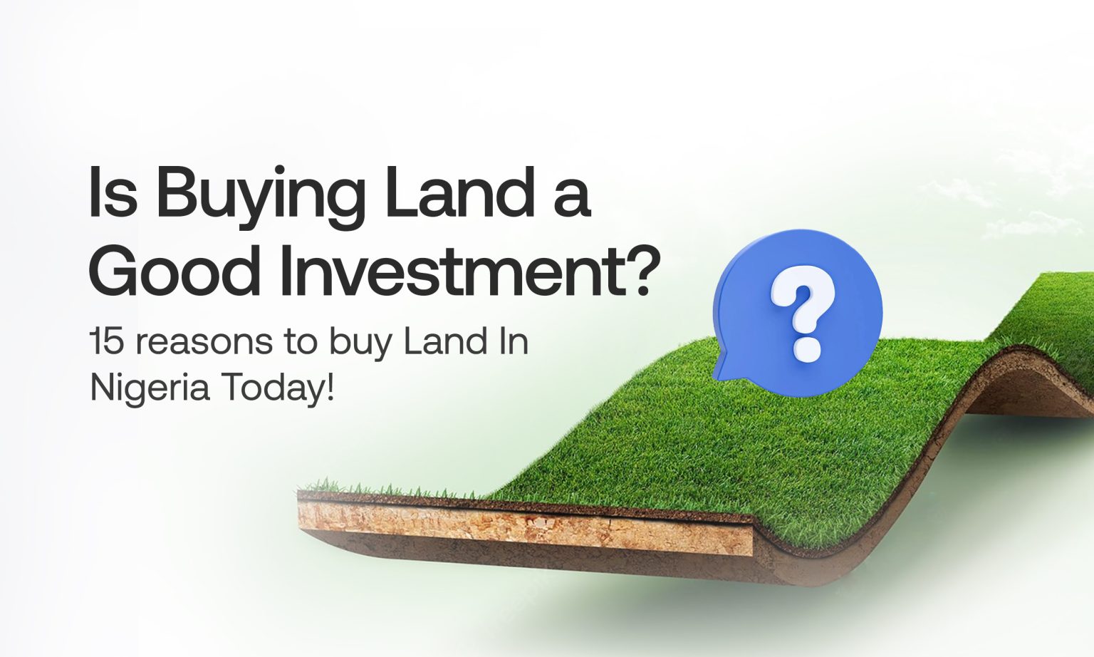 Reasons to Buy Land Reasons to Buy Land