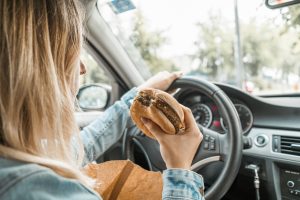Car Accidents Due To Eating –Statistics