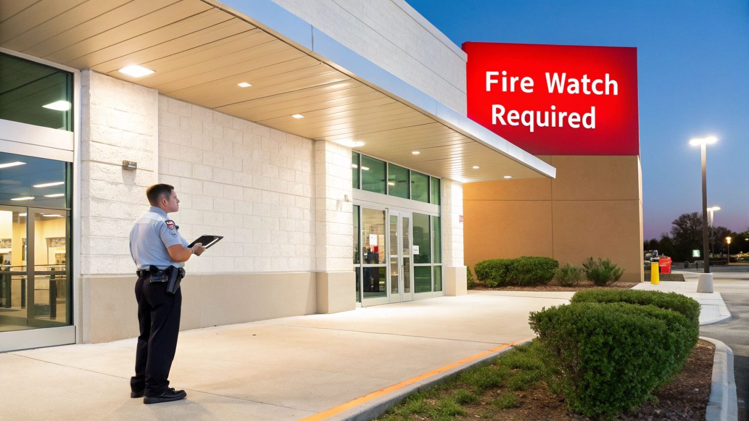 Certified Fire Watch for High Rise Buildings, Supporting Property Management Teams